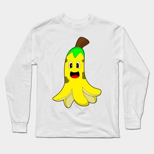 Octopus Banana Long Sleeve T-Shirt